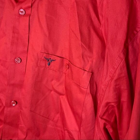 Wrangler 20X Mens red long sleeve button down‎ - Picture 4 of 9